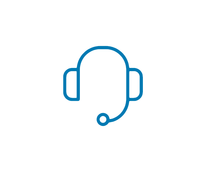 Support headset icon.