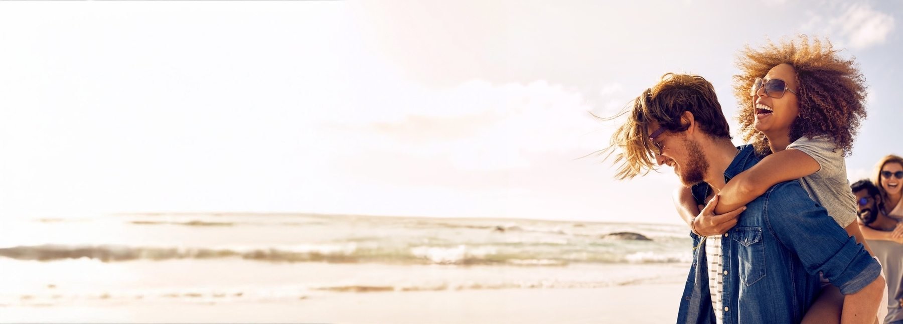 Woman paddling alone. 