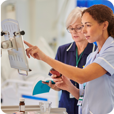 Nurse team prescribing ward medicines