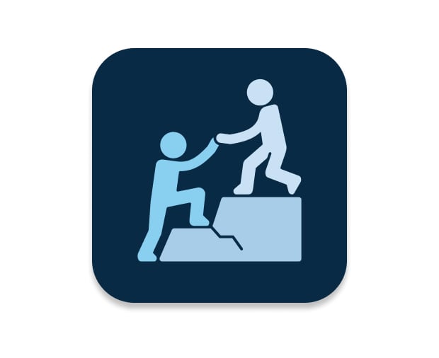 support when you need it most logo